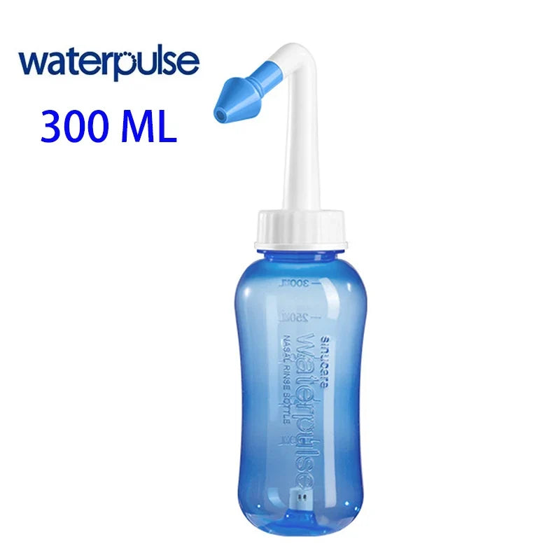 Professional Nasal Irrigation Wash Bottle - Nose Cleaner Neti Pot for Allergy Relief, Sinus Care & Adults Children