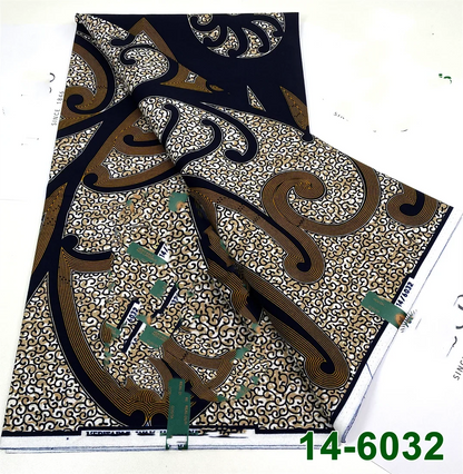Latest Style Ankara Wax Print Fabric - 100% Cotton High Quality Soft African Real Wax Material
