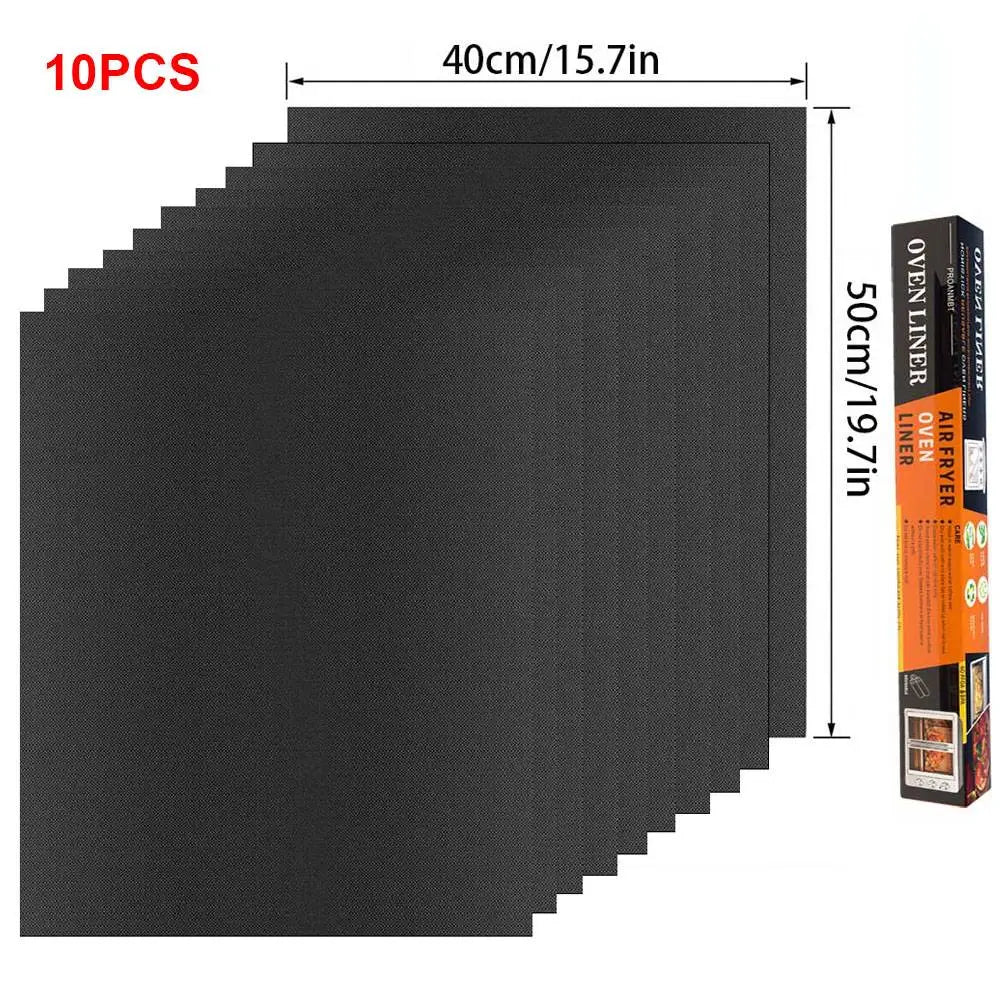 Multifunctional Grill Mat - Reusable High-Temperature Resistant Baking & Microwave Oven Liner for Easy Cooking