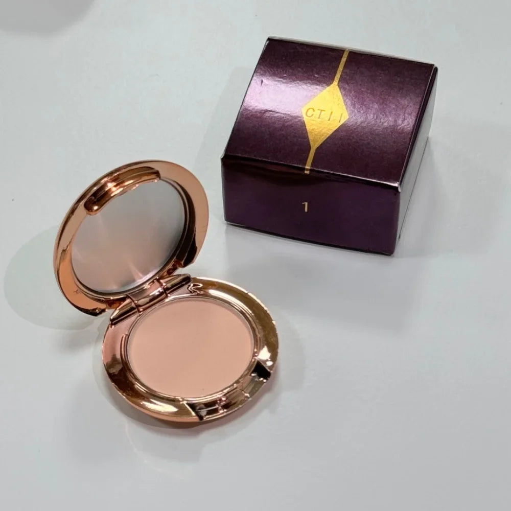 Charlotte Tilbury Makeup Set - Lip Balm Facial Setting Powder Liquid Foundation & Moisturizing Setting Spray Cosmetics