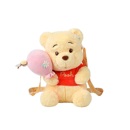 Disney Winnie the Pooh Piglet Plush Keychain — Cute Cartoon Doll Backpack Pendant | Kids Birthday Gift