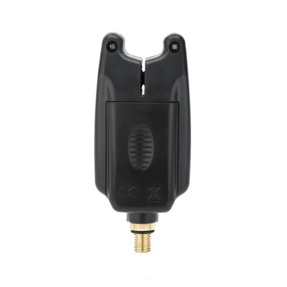 2 LED Fishing Bite Alarm - Waterproof Rod Alert Indicator with Adjustable Tone, Volume & Sensitivity