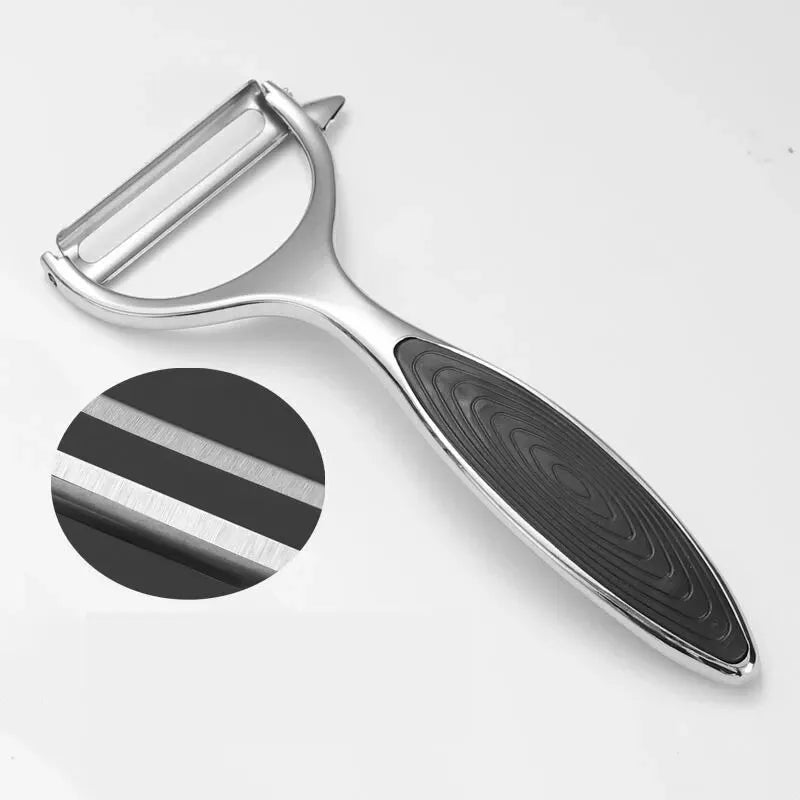 Stainless Steel Vegetable Peeler - Multi-Function Potato, Carrot & Fruit Peeler Kitchen Tool