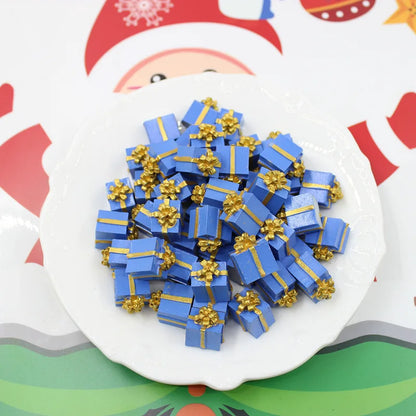 Mini 1/12 Scale Festival Gift Boxes – Resin Christmas & Birthday Dollhouse Decorations (5–20PCS Set)