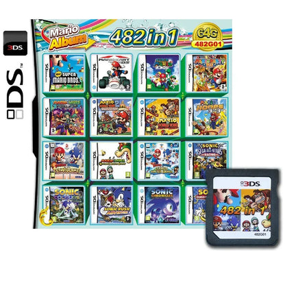 4300-in-1 Compilation DS/NDS/3DS/NDSL Game Cartridge – R4 Video Game Handheld Player