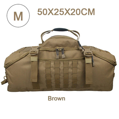 LQARMY Tactical Military Backpack – 30L/45L/80L 3-in-1 Gym, Camping, Travel Bag