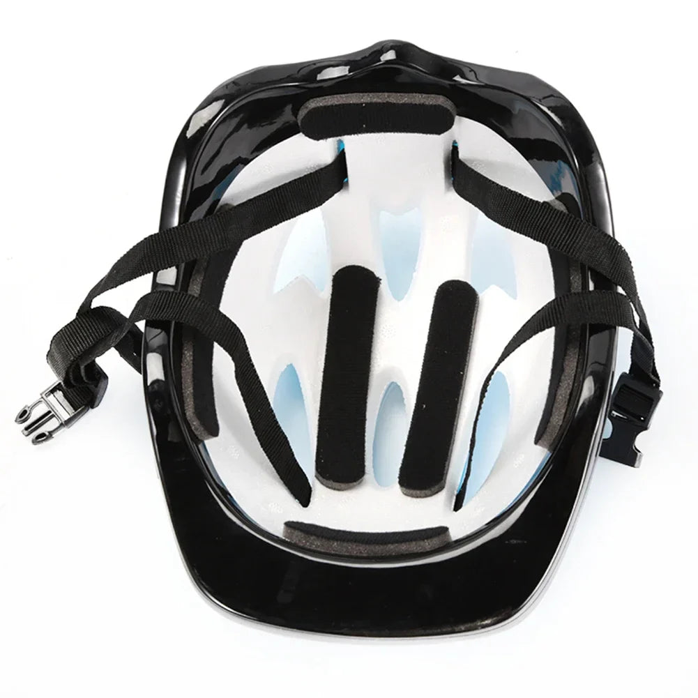 7-Piece Kids Bicycle Protective Gear Set – Helmet, Knee & Elbow Pads for Boys & Girls, Adjustable 48-55cm, Ages 5-12