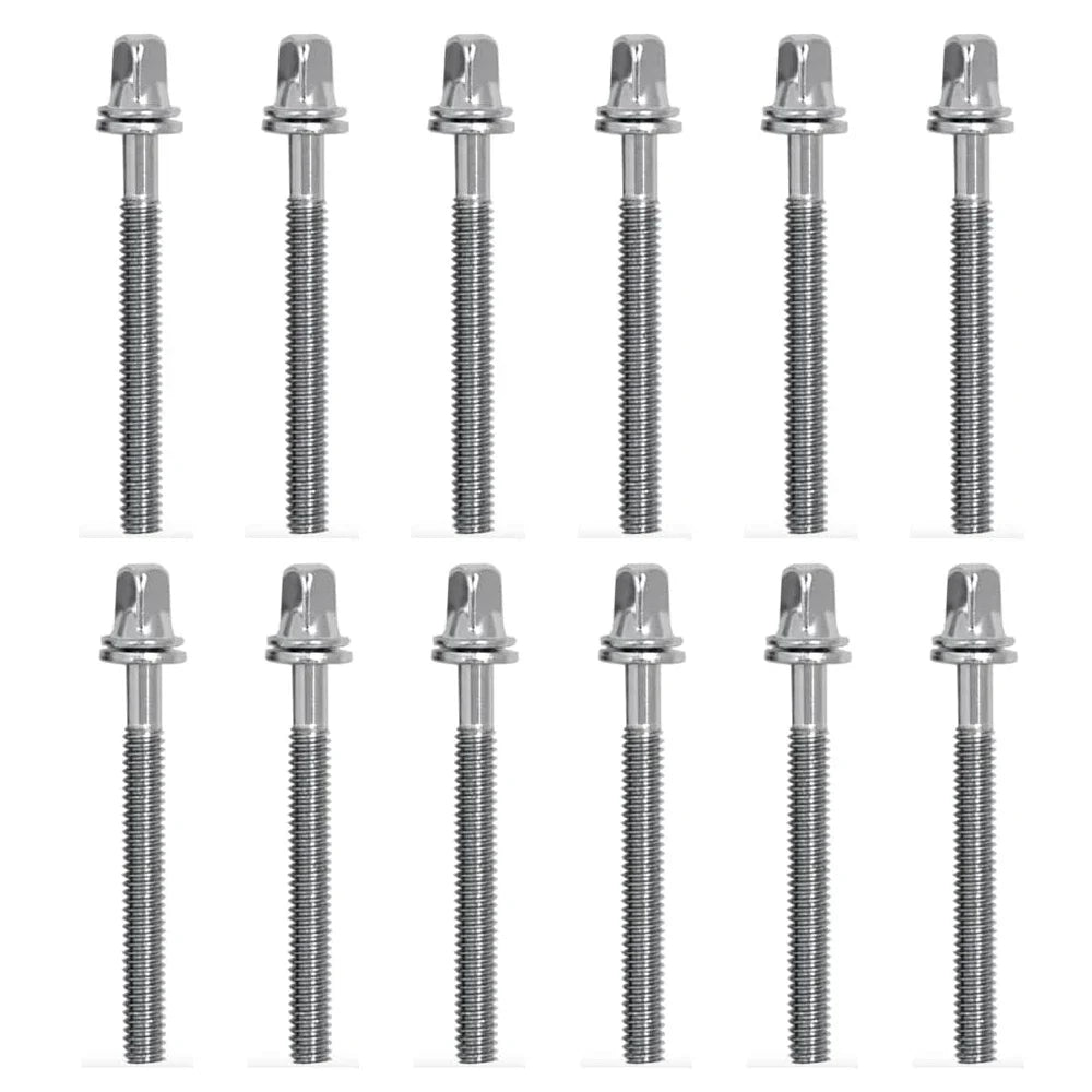 2" Tension Rods for Drums – 6/12pcs 5mm & 6mm Stainless Steel Drum Screws