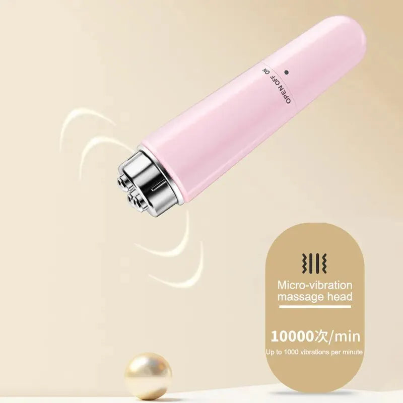 4 in 1 Electric Facial Massager - Micro Vibration Eye Beauty Instrument for Relaxation, Dark Circles, Puffiness and Eye Bags