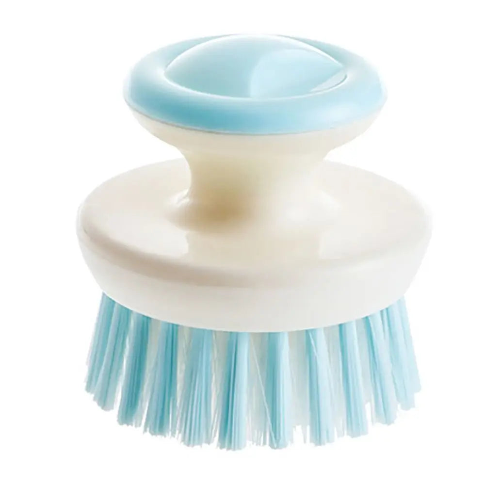 Multipurpose Dish Brush with Handle – Stiff Bristle Kitchen Scrubber for Cleaning Sink, Pots & Pans