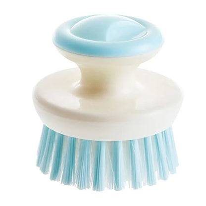 Multipurpose Dish Brush with Handle – Stiff Bristle Kitchen Scrubber for Cleaning Sink, Pots & Pans