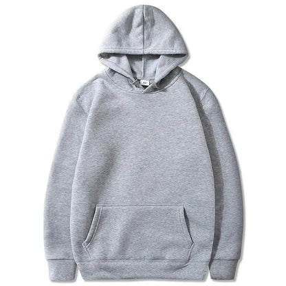 Solid Color Pocket Hoodie Sweatshirt - Unisex Casual Sports Pullover For Men And Women Multi Color Fashion Wear