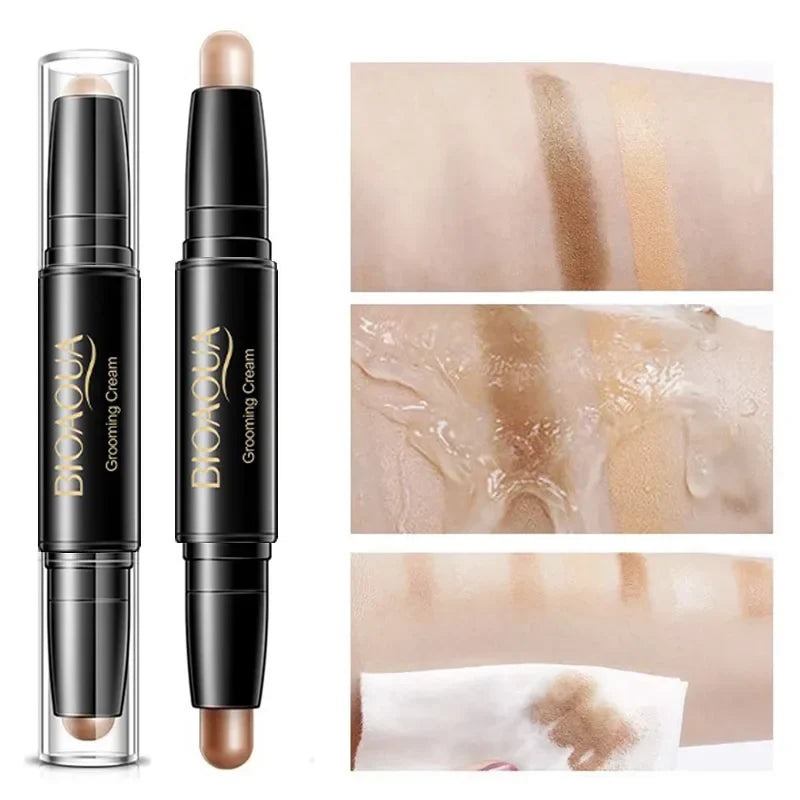Foundation and Concealer Pen – Long-Lasting Dark Circles Corrector and Contour Stick Makeup
