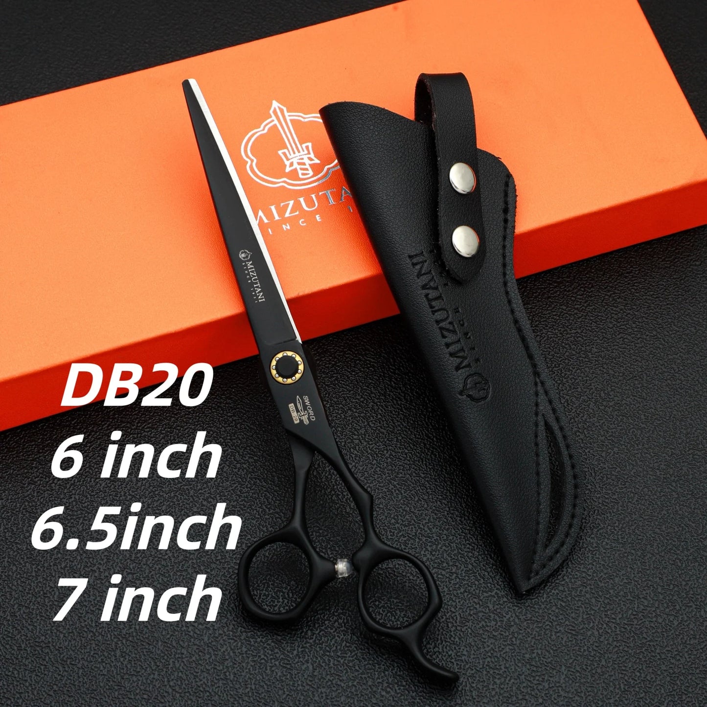 Left-Handed Hairdressing Scissors – 6 Inch Professional Barber Shears & Hair Clippers Cutting Tool