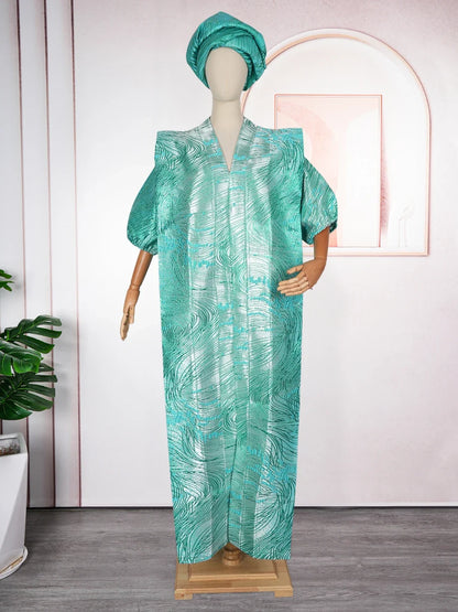 African Dresses for Women - Traditional Dashiki Ankara Gown, Abaya, Kaftan Maxi Long Dress