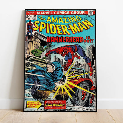 Spider-Man Comic Book Covers Poster - Comic Print Wall Art Gift for Superhero Fans