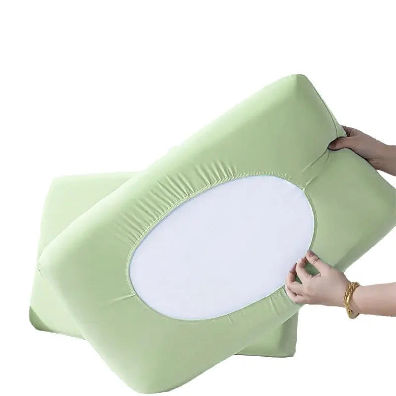 10PCS Disposable Pillow Cases - Thick Breathable Single Use Pillow Covers for Travel & Hotel Comfort