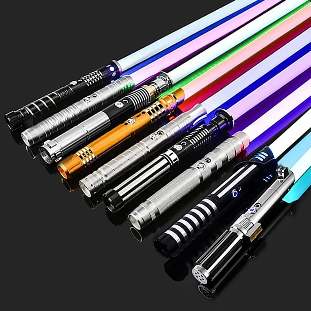RGB Metal Lightsaber Sword Toy - LED Light-Up Saber for Cosplay, Kpop Fans & Collectors