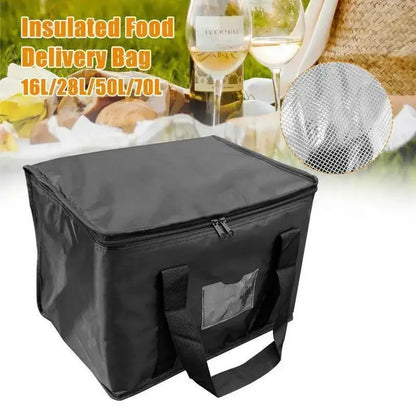 70L Large Insulated Thermal Cooler Bag – Portable Lunch Tote, Tin Foil Food Storage for Picnic, Camping, and Fresh Keeping