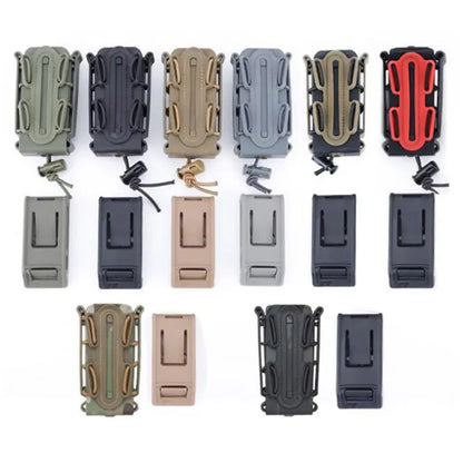 Tactical 9mm Single Magazine Pouch — MOLLE Quick‑Release Holder for Glock, Beretta & P226 Hunting Gear