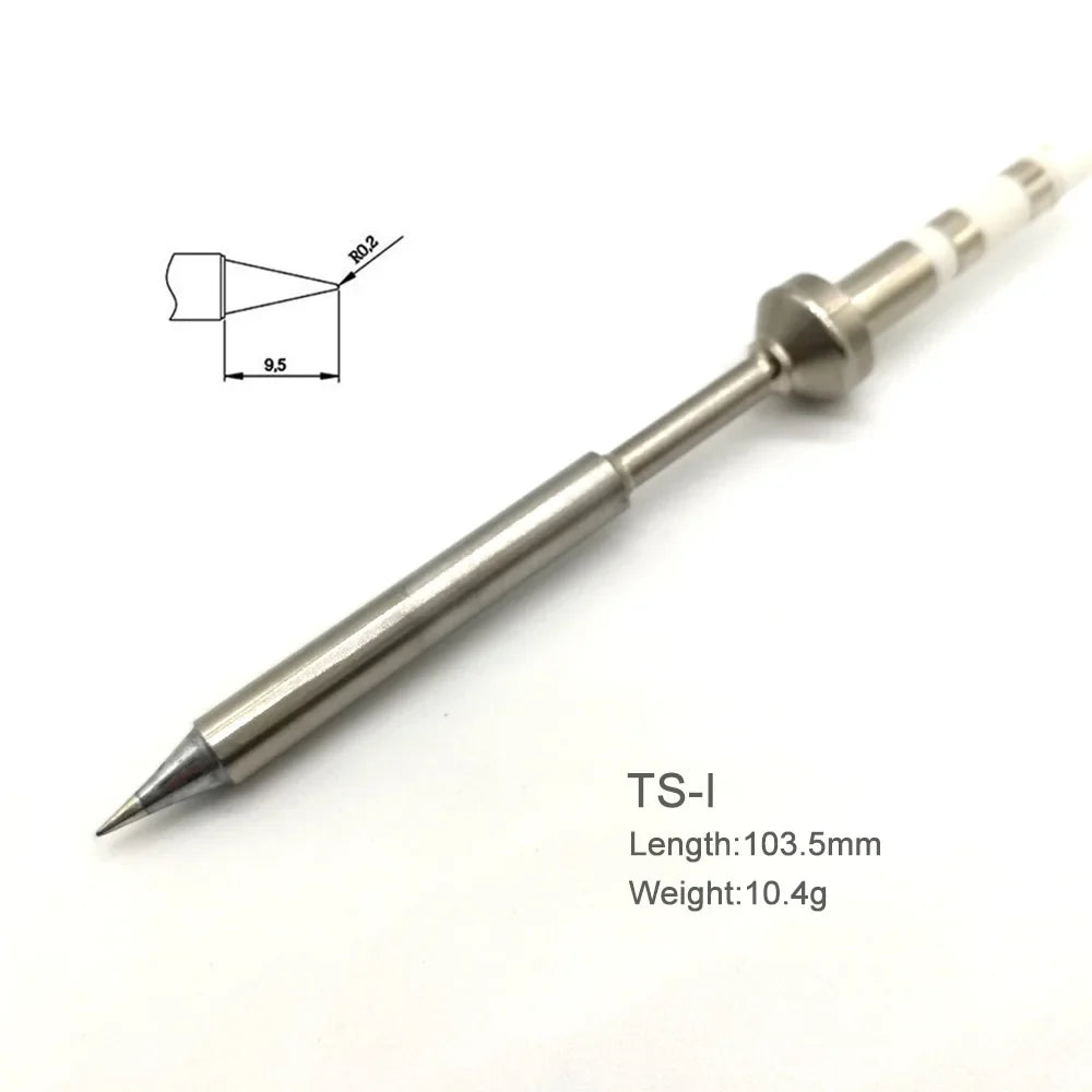 TS100/TS101 Soldering Iron Tips - Pine64 Pinecil Replacement Tips TS Series BC2 C4 Compatible Models