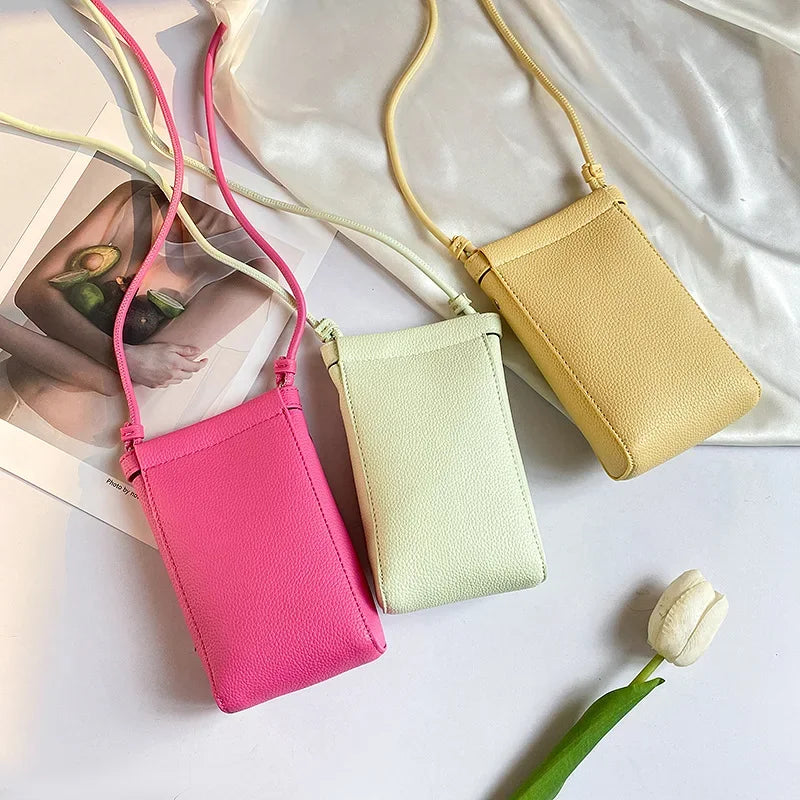 Women's PU Leather Shoulder Bag - Large Capacity Crossbody Handbag with Phone Pocket