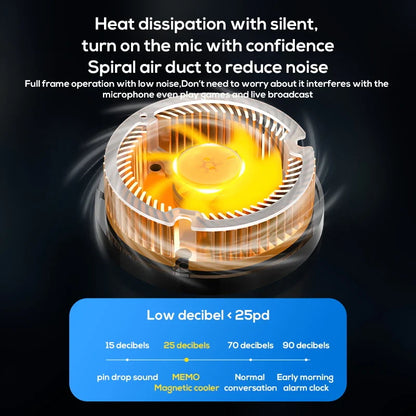 MEMO CX08 CX07 CX04 DLA6 Magnetic Semiconductor Mobile Phone Cooler – Fast Cooling Radiator for Phones
