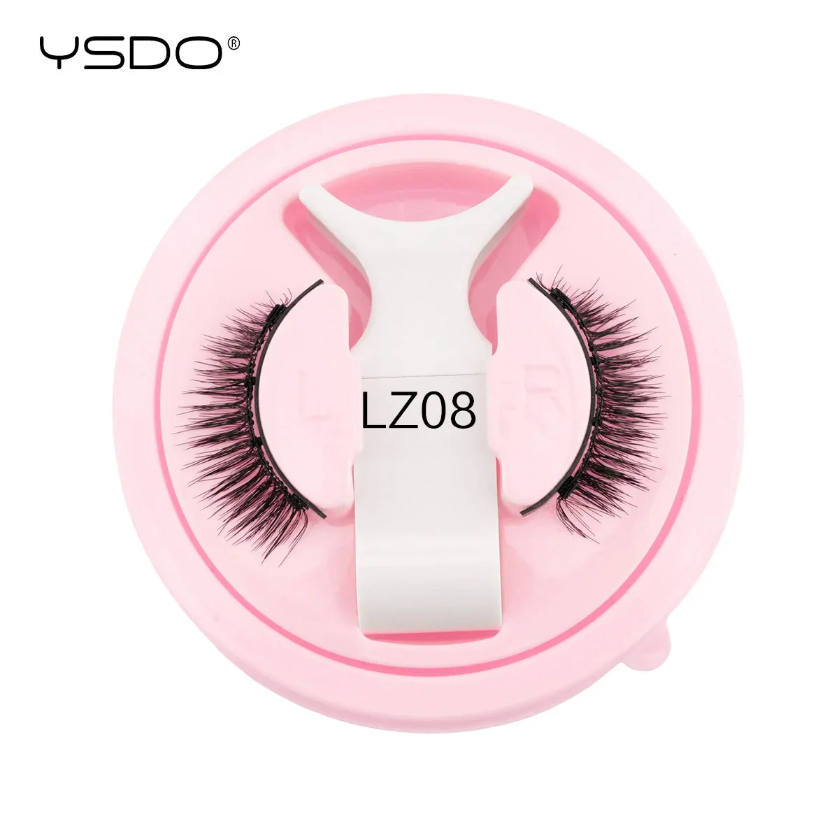 YSDO Winged Magnetic 3D Mink Eyelashes – Reusable Long-Lasting False Lashes, No Glue Needed with Tweezers for Makeup