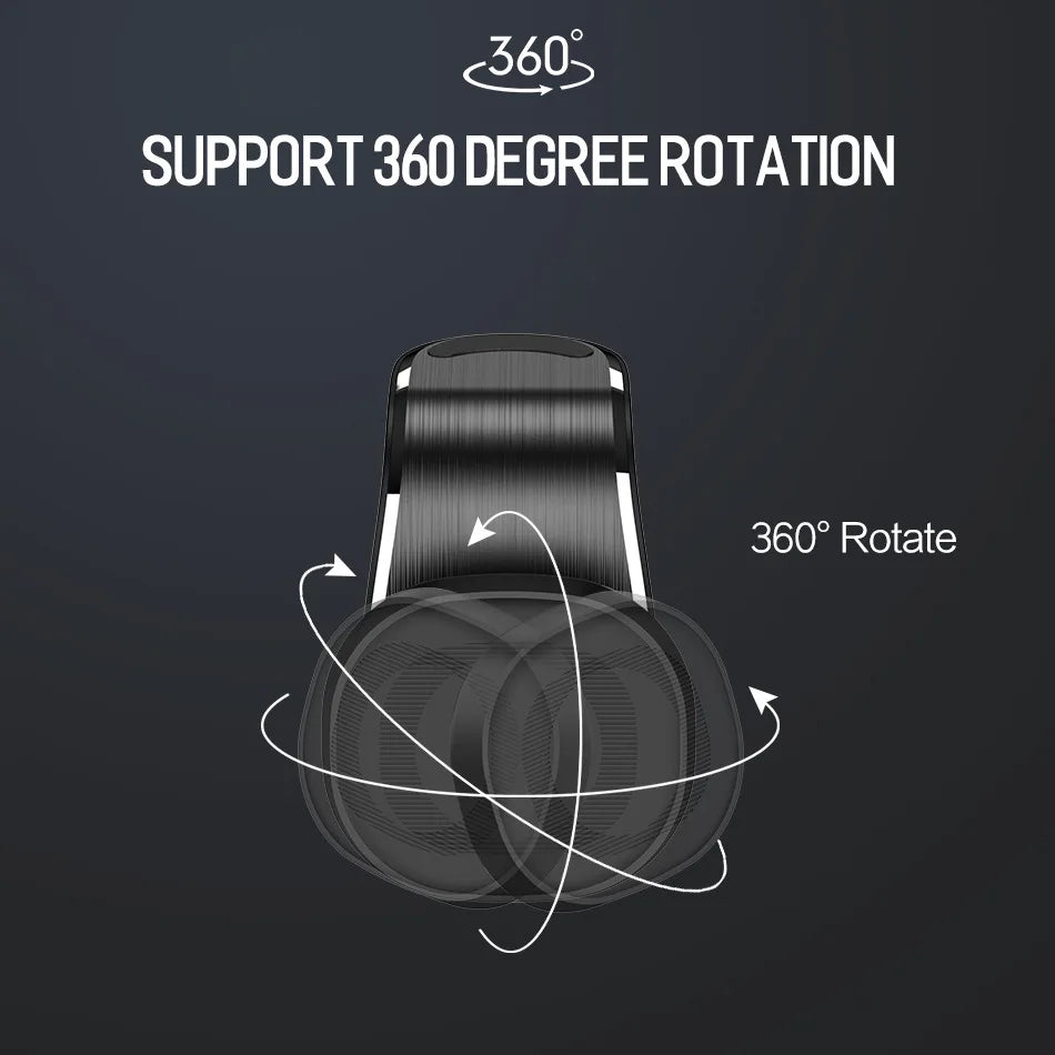 Magnetic Car Phone Holder - Universal Air Vent Mount with GPS Support for Smartphones