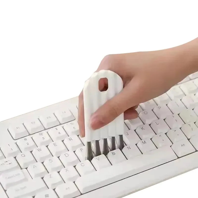 Multi-Functional Phone Cleaning Brush - Flexible Dust Removal Tool for Earphones, Keyboard & Device Slots