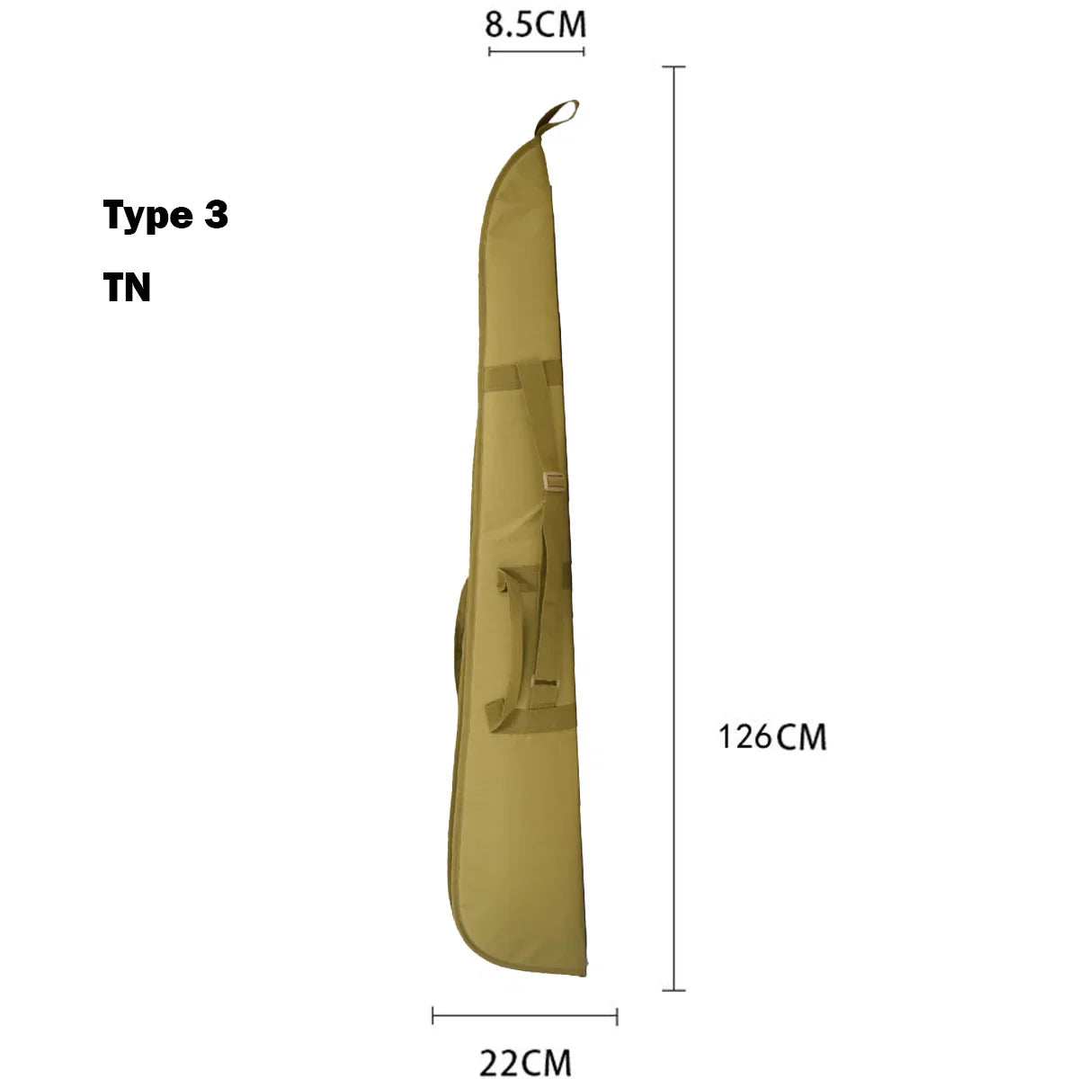 85/95/115cm Gun Bag Case - Rifle & Sniper Backpack, Airsoft Shooting Shoulder Carry Bag for Hunting Accessories