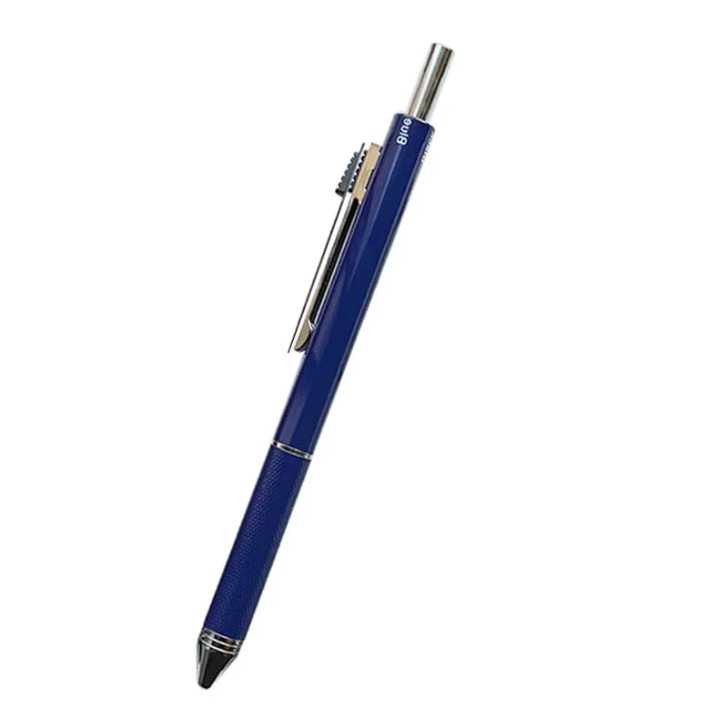 Metal 4-in-1 Multicolor Pen — Gravity Sensor Ballpoint with 3 Colors + 1 Mechanical Pencil, Office and School Stationery Gift