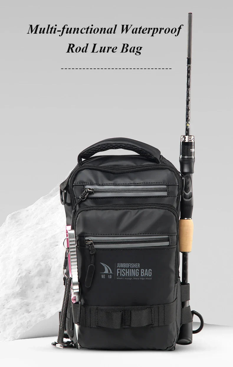 Multifunctional Fishing Backpack – Lightweight Tactical Gear Bag for Outdoor Fishing