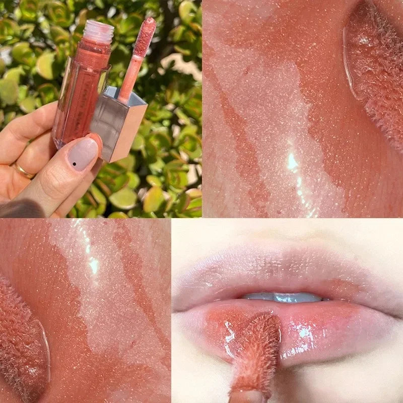 Fenty Beauty Lip Glaze – Moisturizing Glitter Lip Plumper Liquid Lipstick for Women & Beginners
