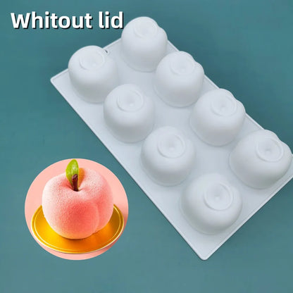 3D Lemon Shape Silicone Cake Mold — French Dessert Baking Tools for Brownies, Mousse & Pastry Decoration