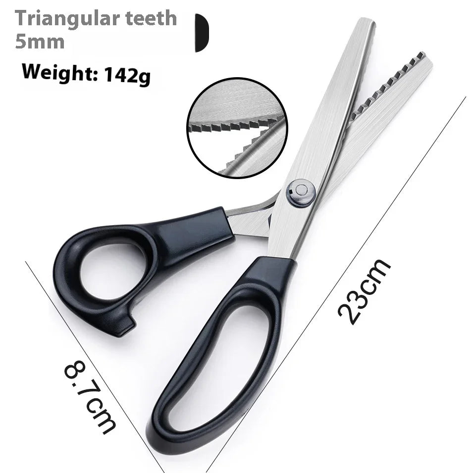 Embroidery Scissors - Stainless Steel Thread Trimming & Fabric Cutting Shears with Padded Handle