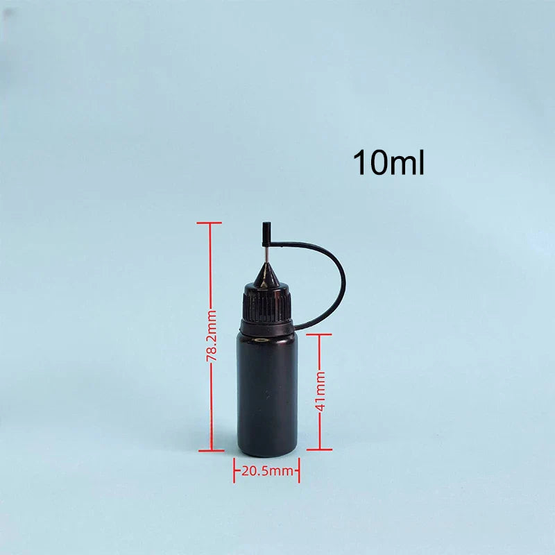 50ML Plastic Alcohol Dispenser Bottle – For Rosin, Solder Flux Paste, PCB Cleaning & Phone Welding Repair Tools