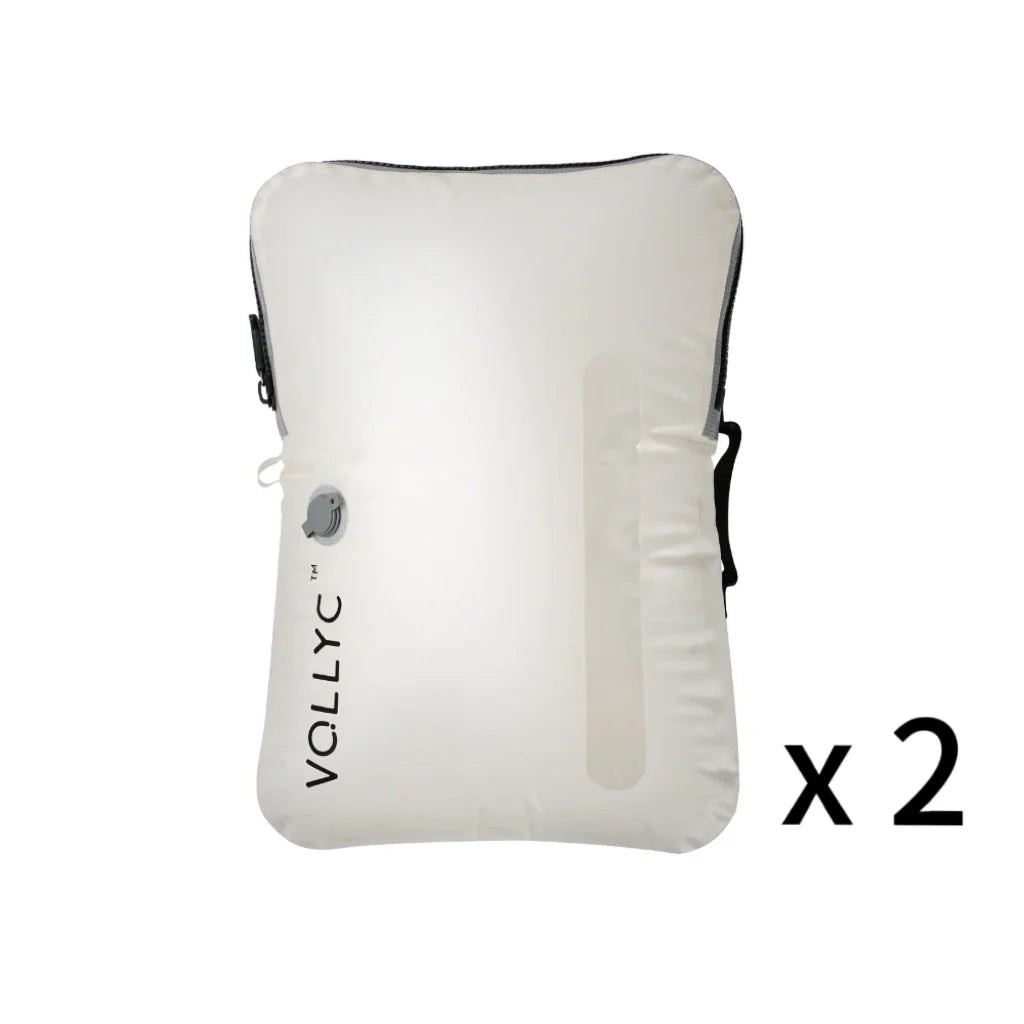 FLEXTAIL x VOLLYC EZYPACK 25L Vacuum Storage Bag – Reusable Travel Compression Bag for Clothes, Backpack & Luggage (85% Space Saving)