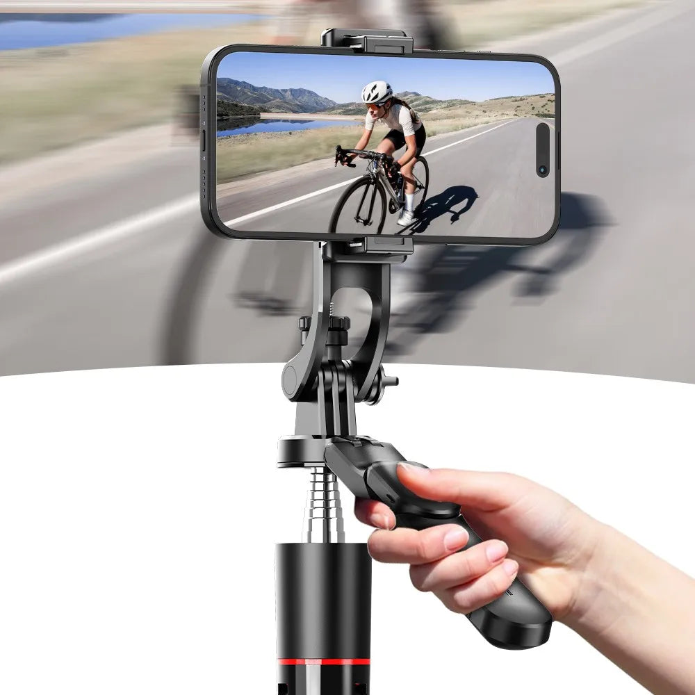 MEUYAG Selfie Stick Tripod – 1708mm Monopod with Fill Light, Bluetooth Remote, 360° Rotation & 1/4” Interface for Mobile Phones
