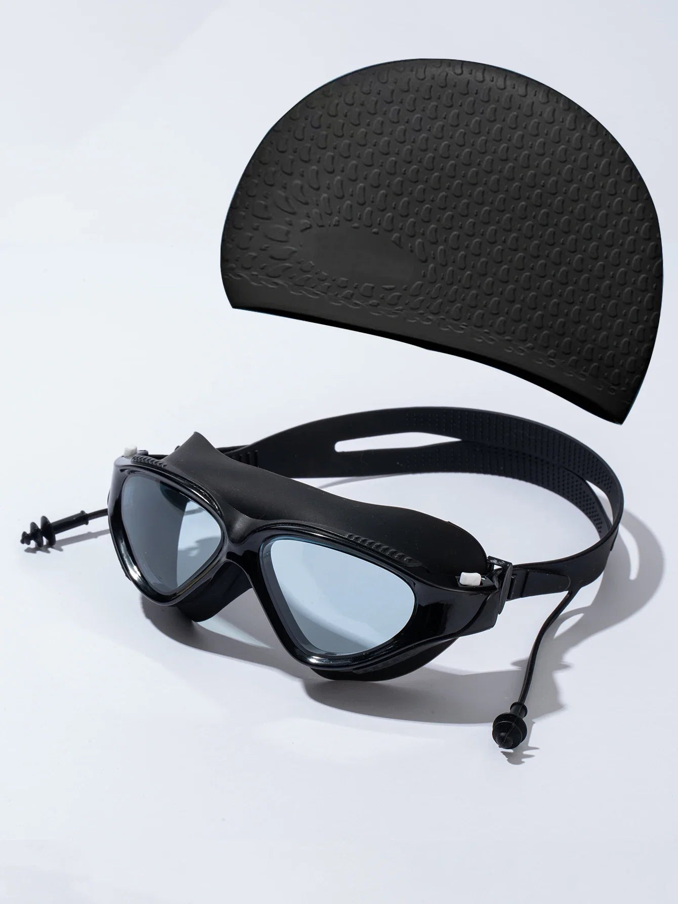 Seasprint Swimming Goggles - Anti-Fog UV Protection Waterproof Adjustable Silicone Swim Glasses