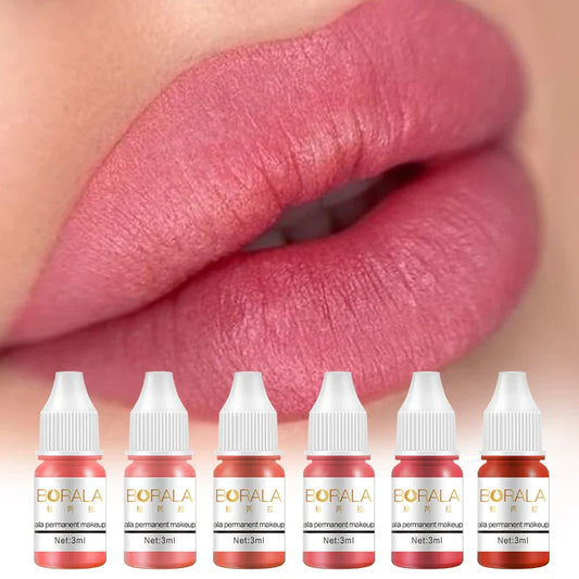 Borala 26 Colors 3ML Permanent Makeup Pigments – Sample Size for Lips, Eyebrows & Eyeliner, Beauty Art for Women