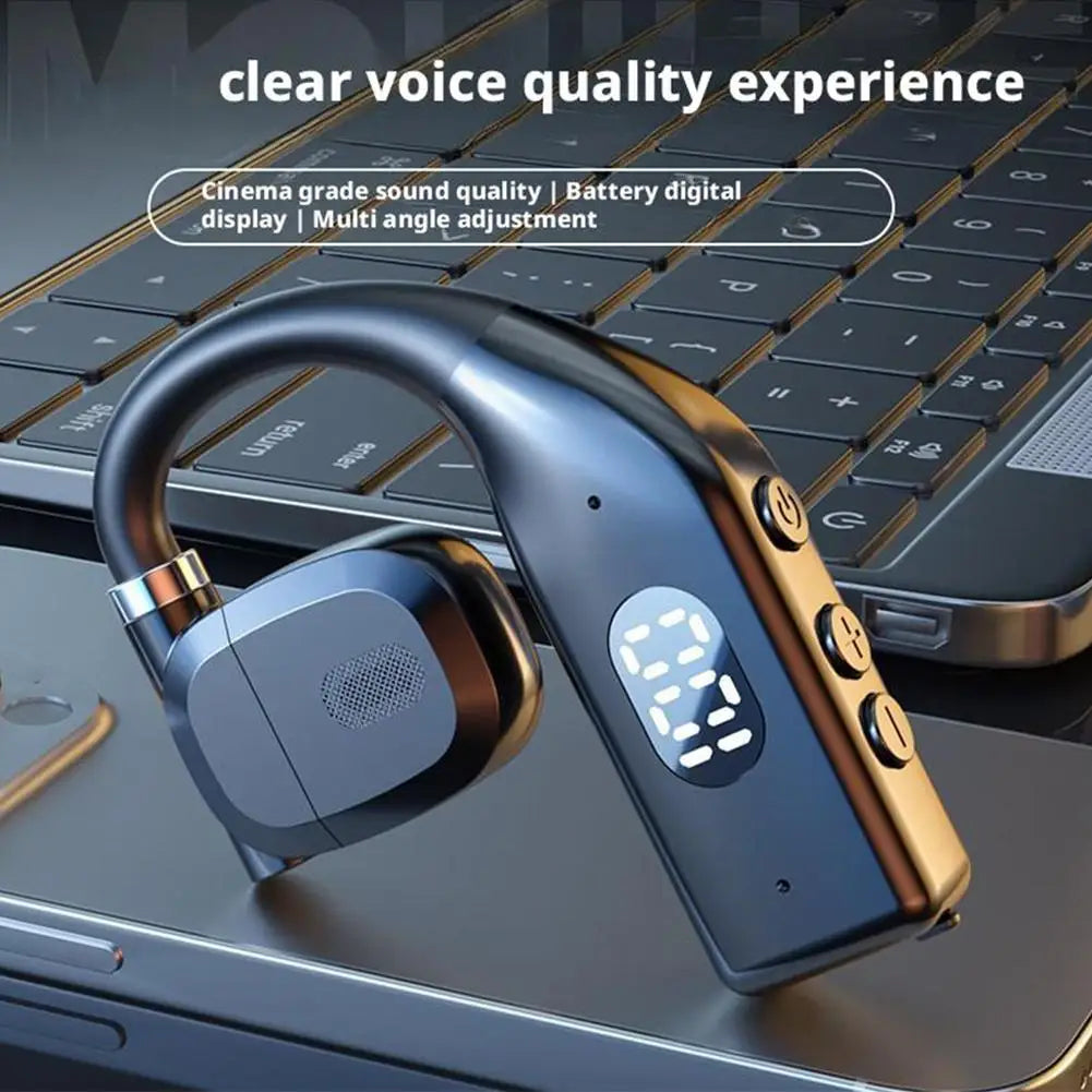 Wireless Bluetooth 5.4 Earbuds - HiFi Stereo Gaming & Sports Headset with Noise Reduction and Microphone