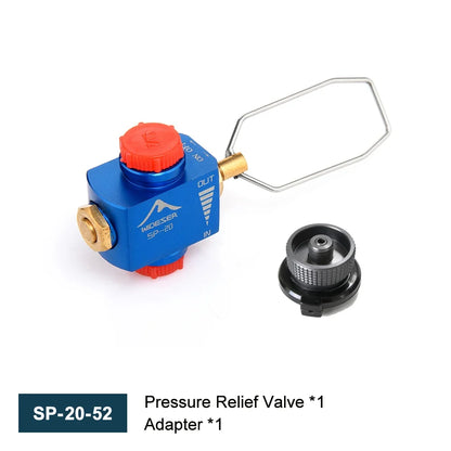 Widesea Camping Stove Propane Refill Adapter - LPG Butane Gas Filling Saver for Camping Stoves & Cylinders