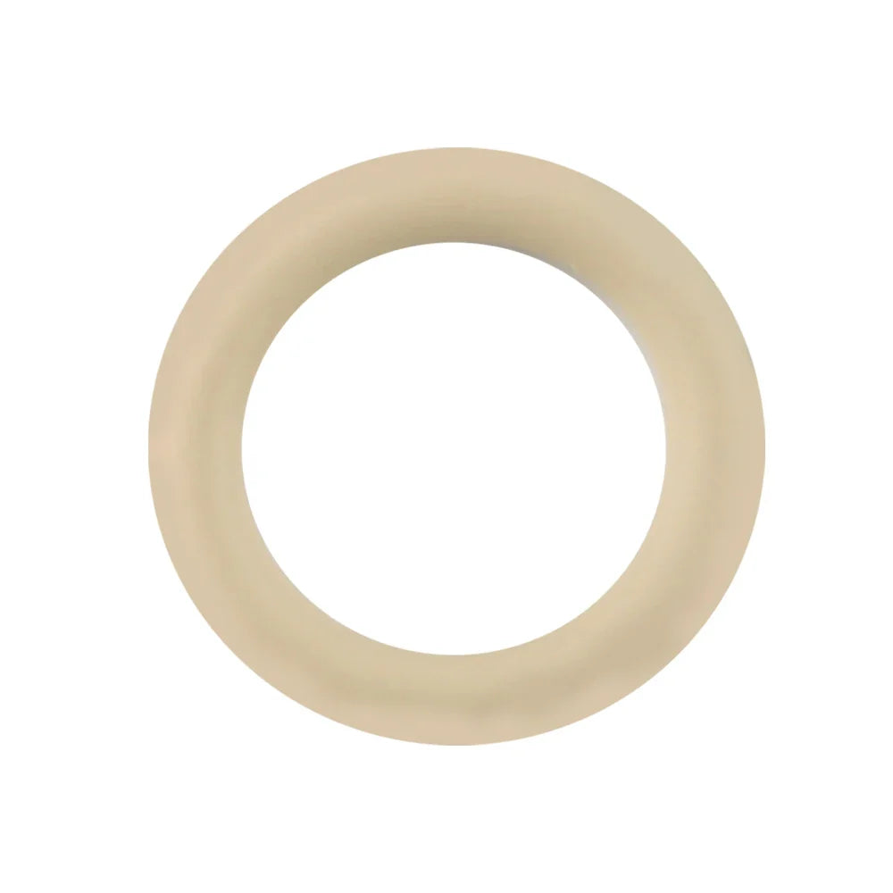 Kovict Silicone Ring Pendant Blanks - 65mm Round Printed Rings for DIY Jewelry & Craft Making