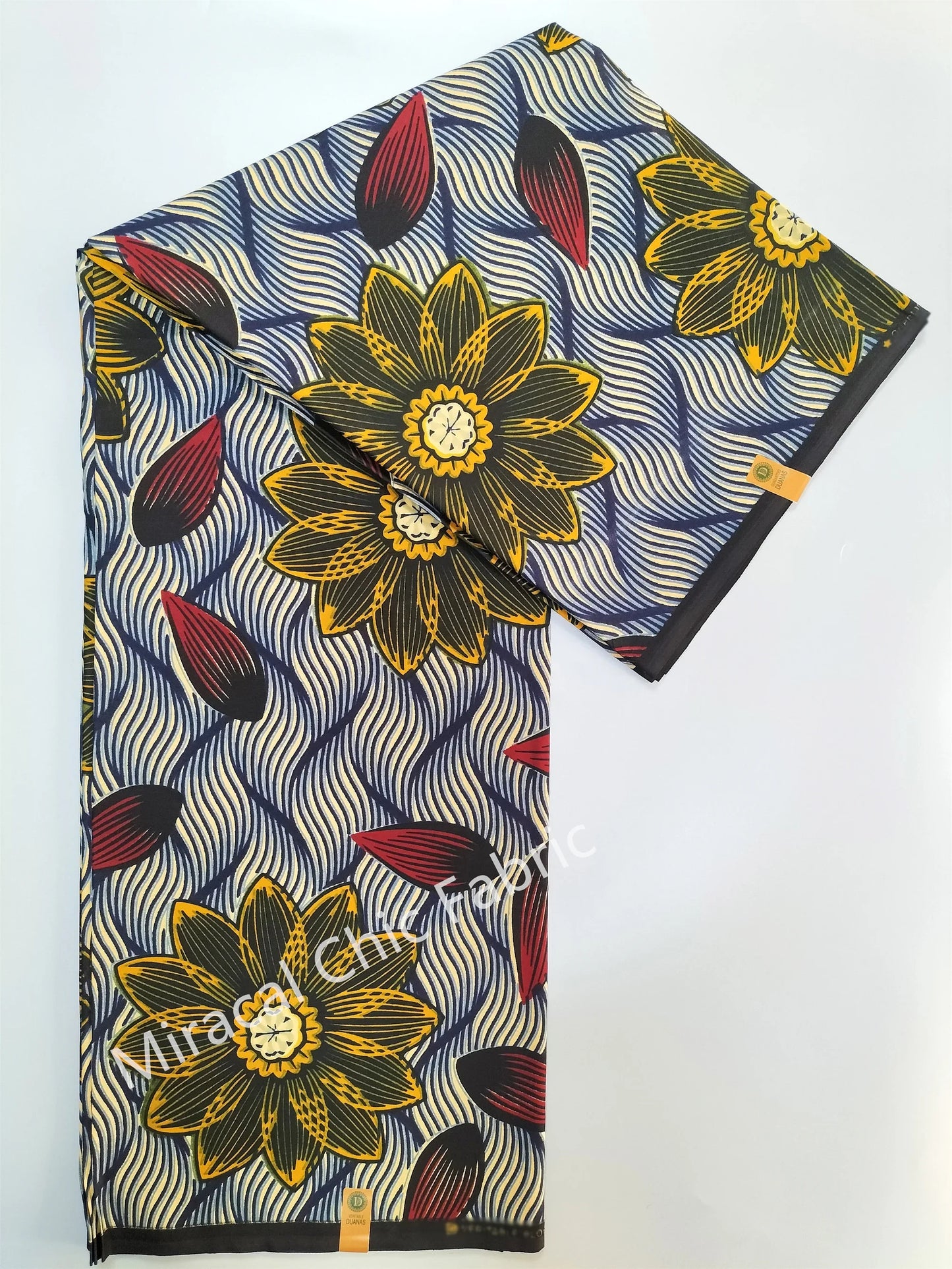 Guaranteed Veritable African Real Wax Fabric - 100% Cotton High Quality Ankara Pagne 6 Yards Nigerian Women’s Style Dress Material