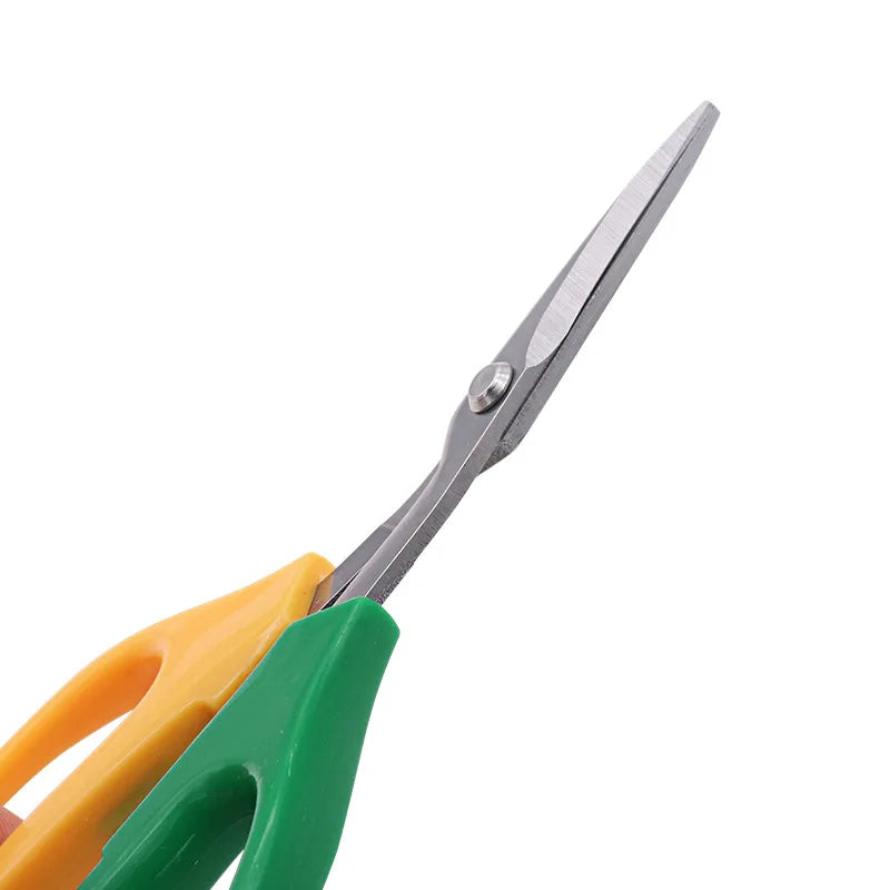 Stainless Steel Fruit Scissors - Red Handle Grape Clippers and Pruning Shears for Bonsai Gardening Tools