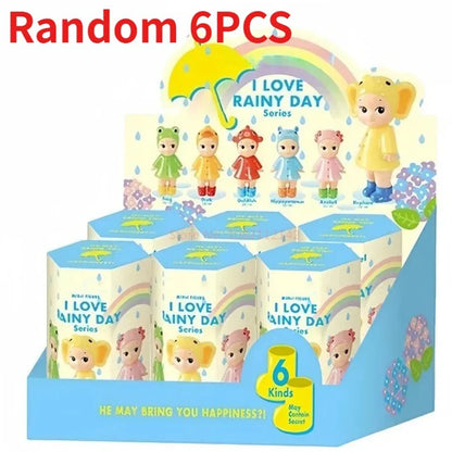 Random Sunny Angel "I Love Rainy Day" Blind Box – Trendy Handmade Desktop Ornament and Creative Gift Doll