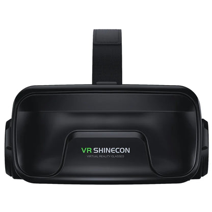 Shinecon 3D VR Headset – Virtual Reality Glasses with Helmet Lenses for Smartphones