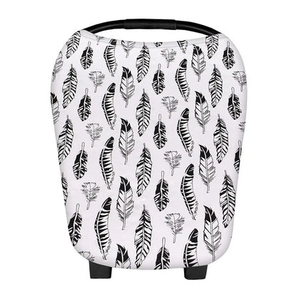 Baby Nursing Cover - Multi-Use Infant Car Seat Canopy Stroller High Chair Shopping Cart Privacy Cover
