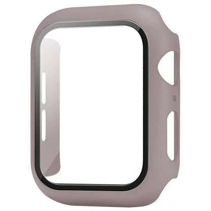 Apple Watch Glass Case Cover - Full Screen Protector for Series 9, 8, 7, 6, SE & iWatch 38mm-45mm